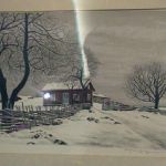 191 3206 Färglitografi 